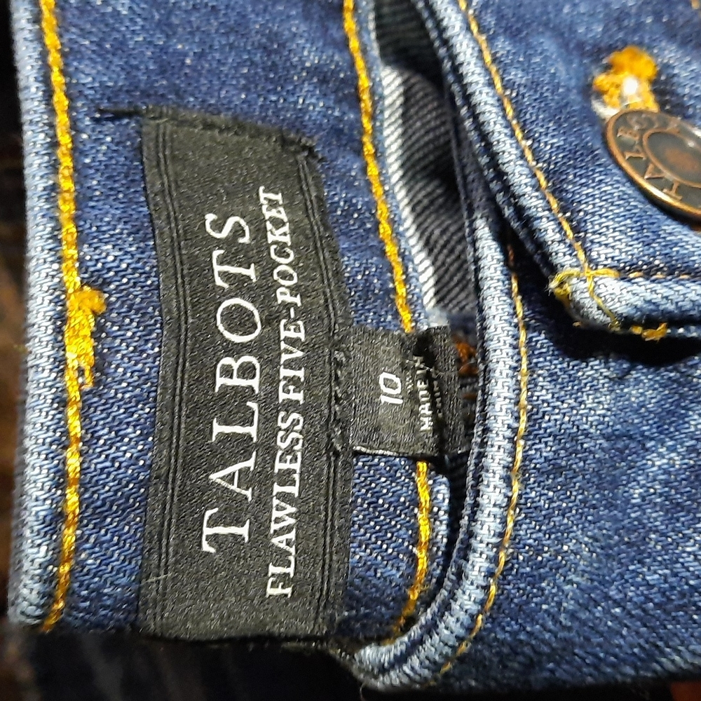 Talbots Flawless Five-Pocket Jean's Sz 10